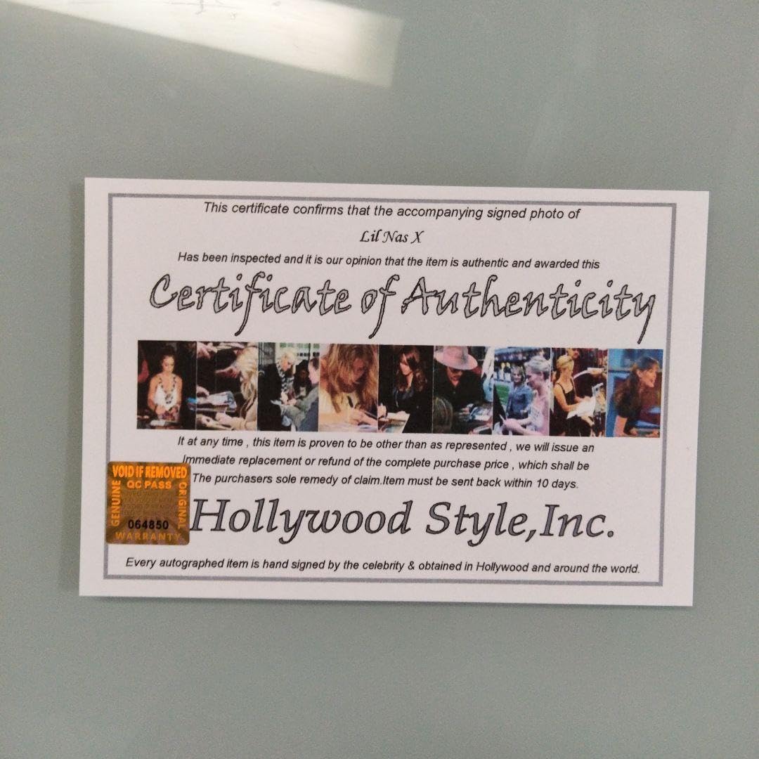 リル・ナズ・X直筆サイン入り写真…Lil Nas X… Amazon.co.jp: リル・ナズ・X直筆サイン入り写真…Lil Nas X