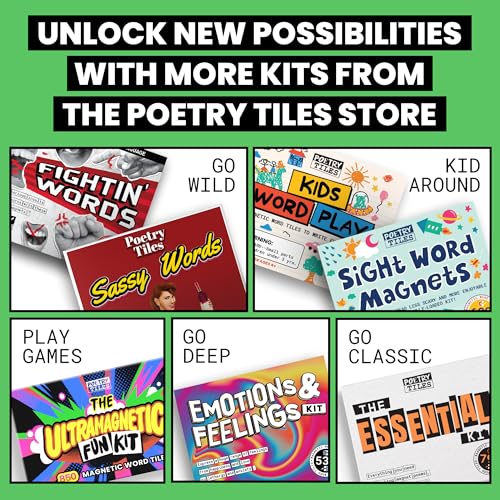 Imanes decorativos rectangular para poemas en refrigerador miniatura 6