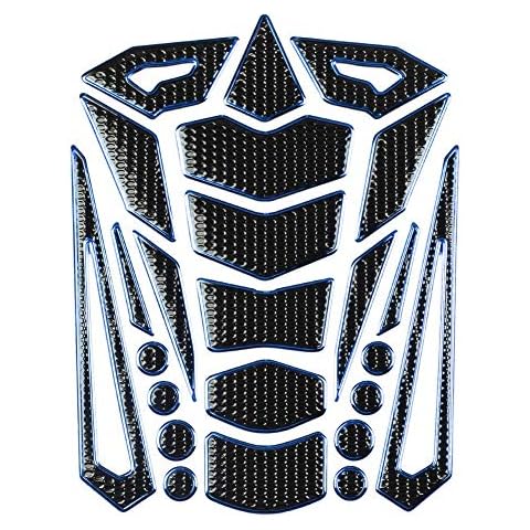 Oil Tank Pad, Aukson Universal Protection Motorcycle Gas Fuel Stickers Protector Tank Traction Pad(B) union jack motorcycle tank protector motorbike tank protectors motorcycle tank protector motorbike Cover