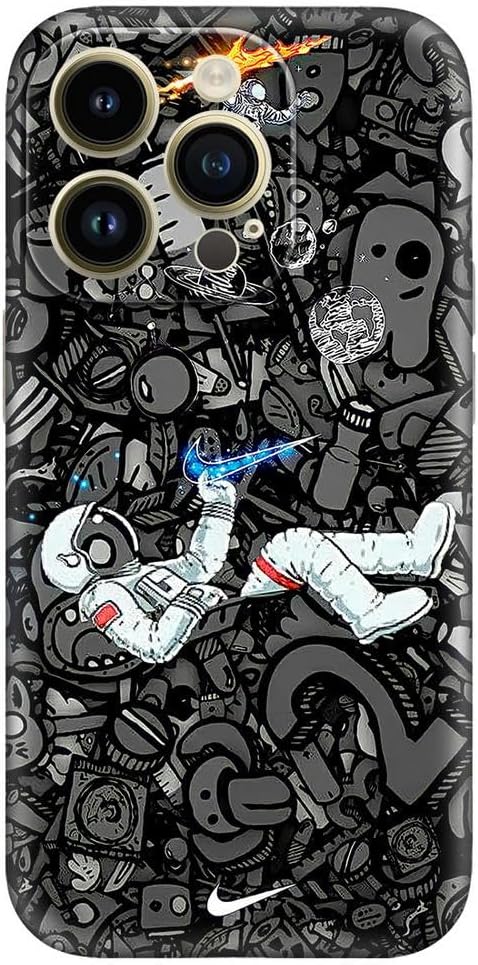 Soft Silicone Mobile Back Cover Compatible with Apple iPhone 14 Pro | Durable Shockproof Protective Case/Cover with Elegant Design | Full Edge Protection (Multicolor)(@21-APP-14PRO-241)