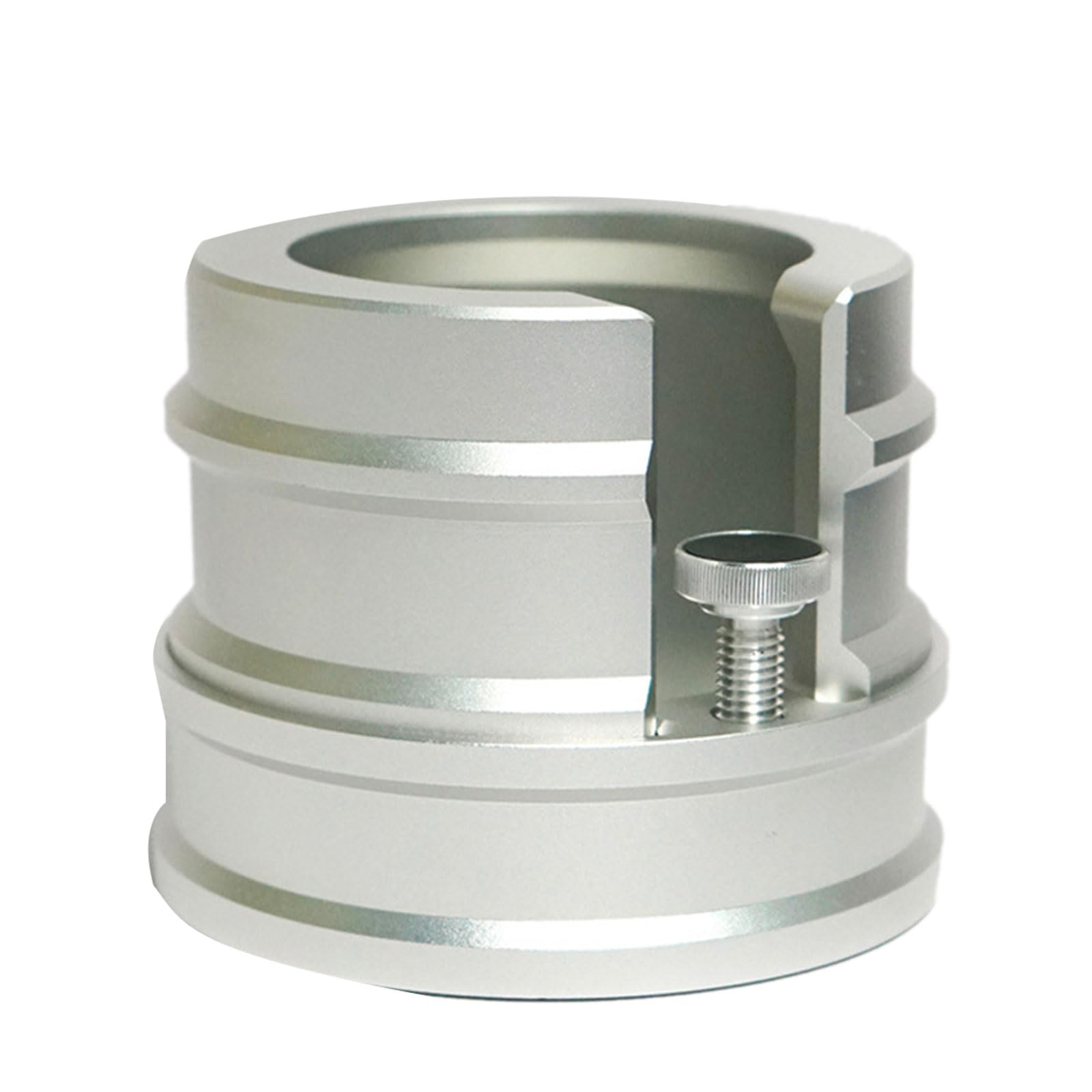 Tamperhalter, Aluminiumlegierung, Füllboden, Espressomatte, Station, Kaffeezubehör, Küchengerät, Kaffeemaschine, Zubehör, Hersteller, Griff, Druckpulver-Pad, Silbergriff