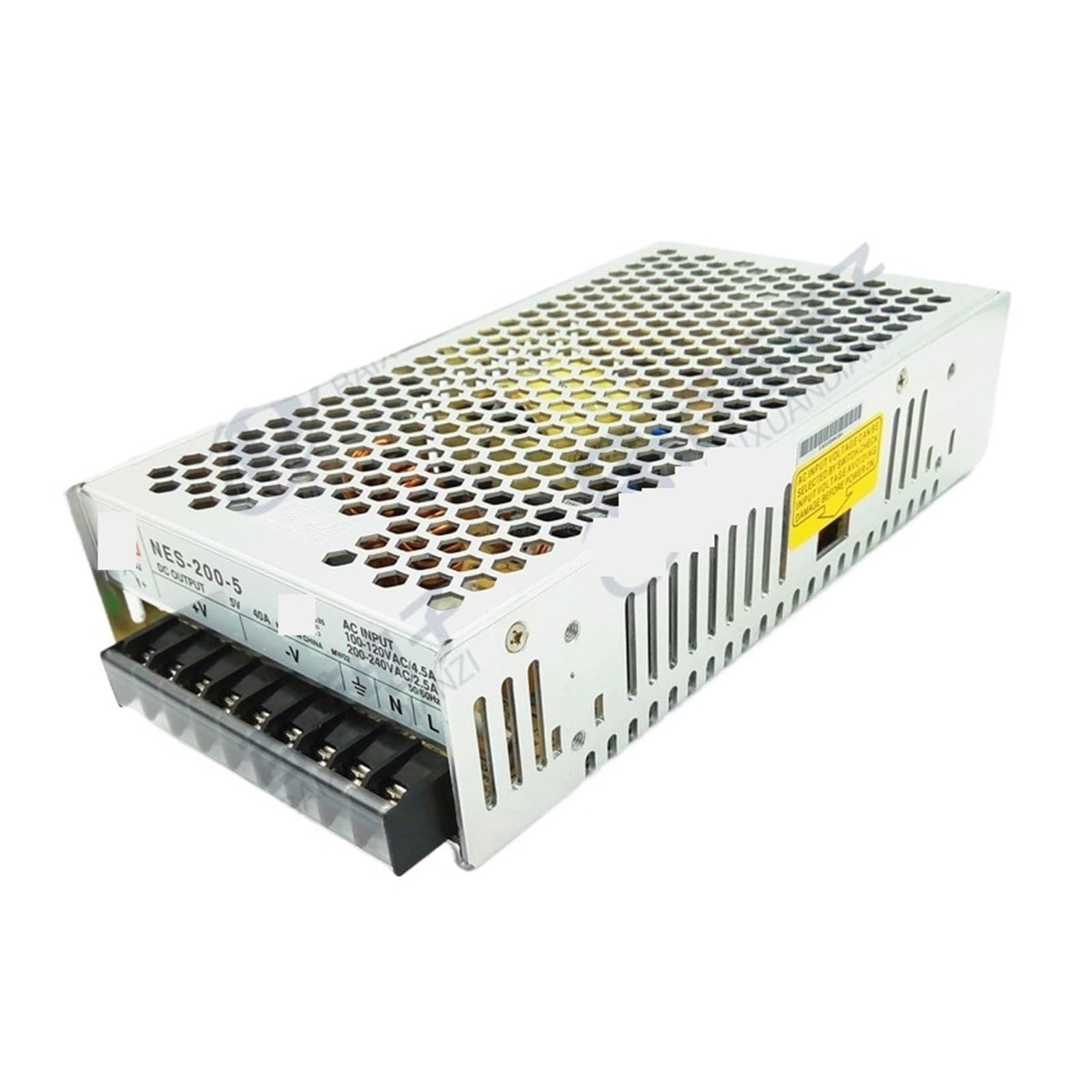 PWANUIGTE Regulated Switching Transformer NES-200-5 200 W5V40A economical Power Supply can Replace LRS Series