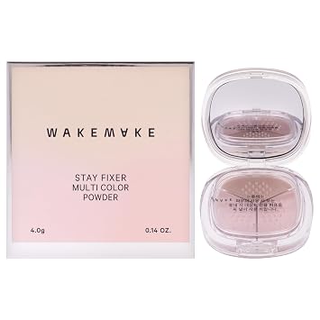 Stay Fixer Multi Color Powder - 03 Satin Pink by Wakemake for Women - 0.14 oz Powder
