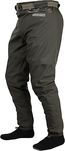 Vista 5 de Paramount Outdoors Fast Eddy Pantalones de vadeo de altura hasta la cintura transpirables con calcetín impermeable