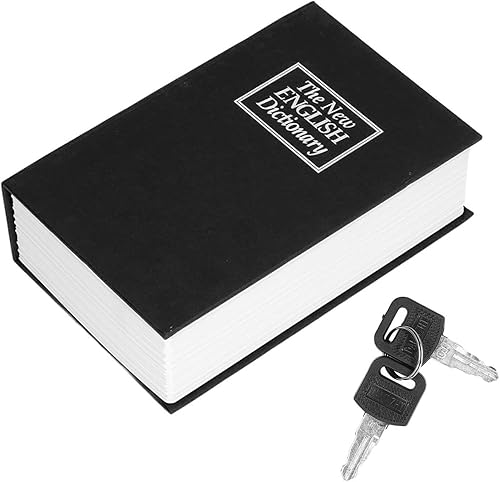 Miniatura 6 de Fydun Sbox Simulated Book Decoration Storage Money Bag Bedroom Living Room Office Red Wide Range Of Uses (Black)