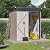OC Orange-Casual 5 x 3 FT Outdoor Storage Shed, Metal Garden Tool Shed, Outside Sheds & Outdoor Storage Galvanized Steel w/Lockable Door for Backyard, Patio, Lawn, Brown
