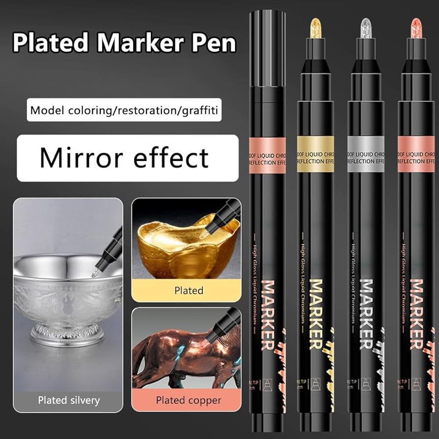 ヒアルロン酸ペン ゴールド カートリッジ付き Amazon.co.jp: ペイントペン ゴールドメタリック 銀メッキ 補修