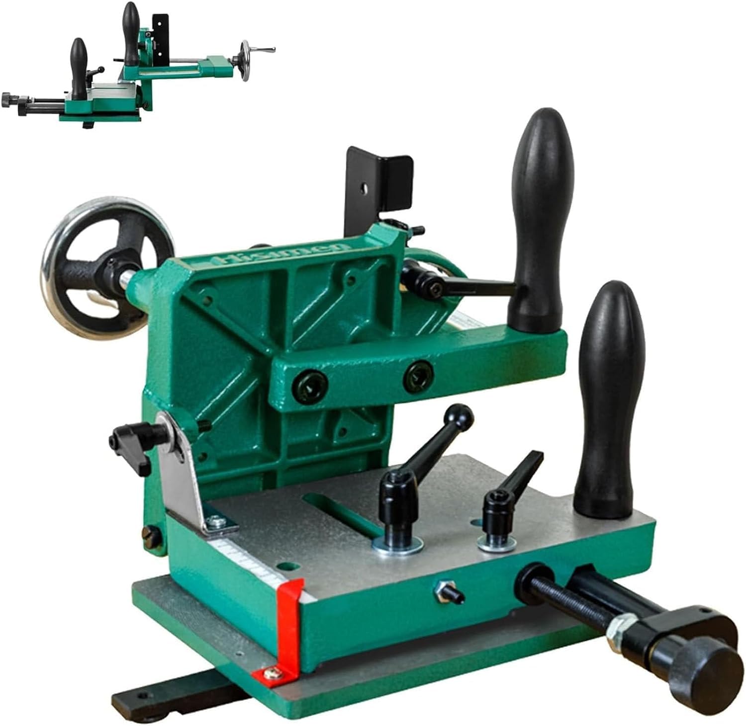 JXYQ Precision Tenoning Machine, Adjustable Tenon Saw Fixture with 0-45° Support Plate for Woodworking, Ideal for Accurate Drilling
