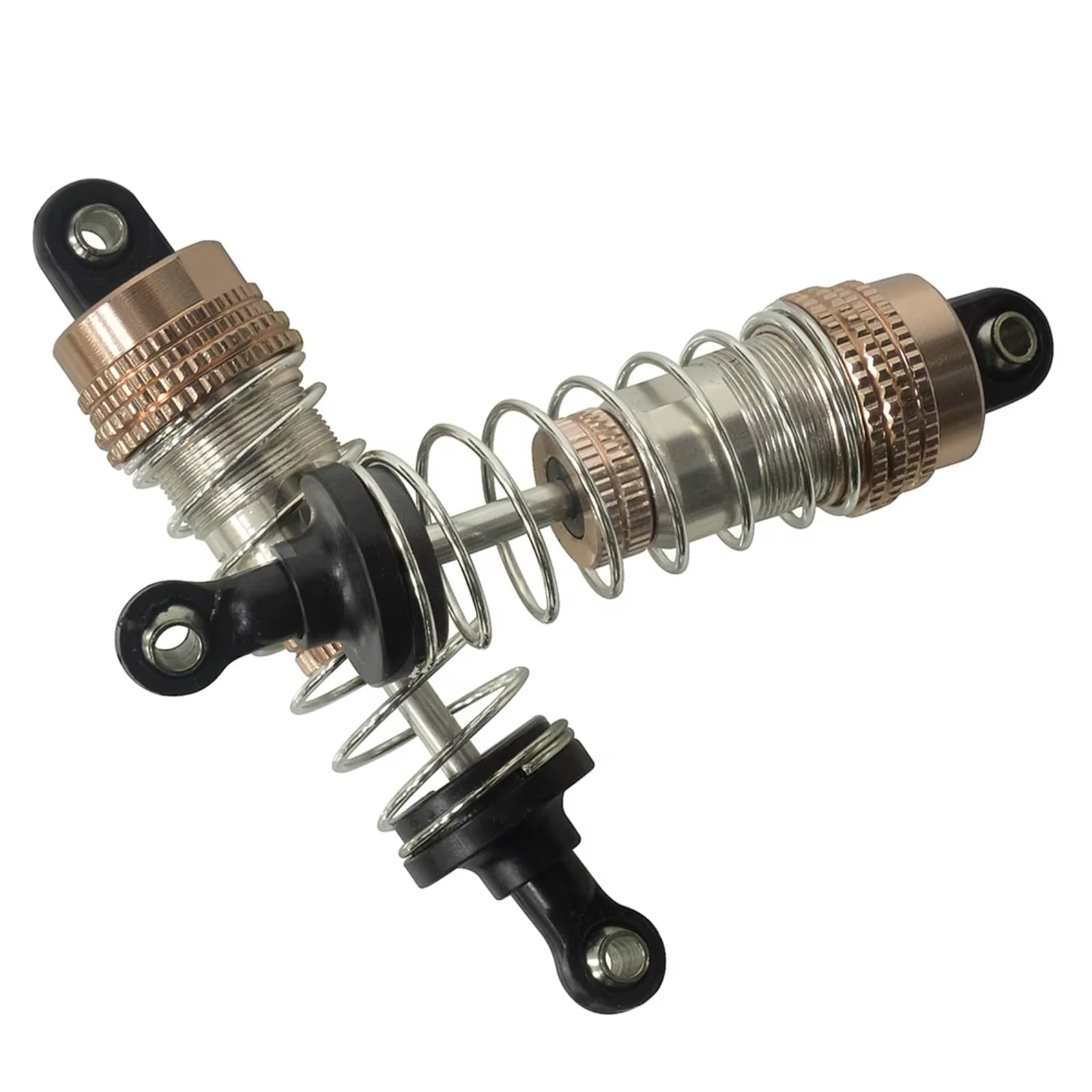 Compatibile Con HAIBOXING Per HBX 16889 16889A 16890 16890A SG1601 SG1602 1/16 RC Car Upgrade Parts 4 Pezzi Ammortizzatore In Metallo Olio Ammortizzatore