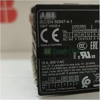 1 PC Miniature Contactors IEC/EN 60947-4-1 24V Wide Legs