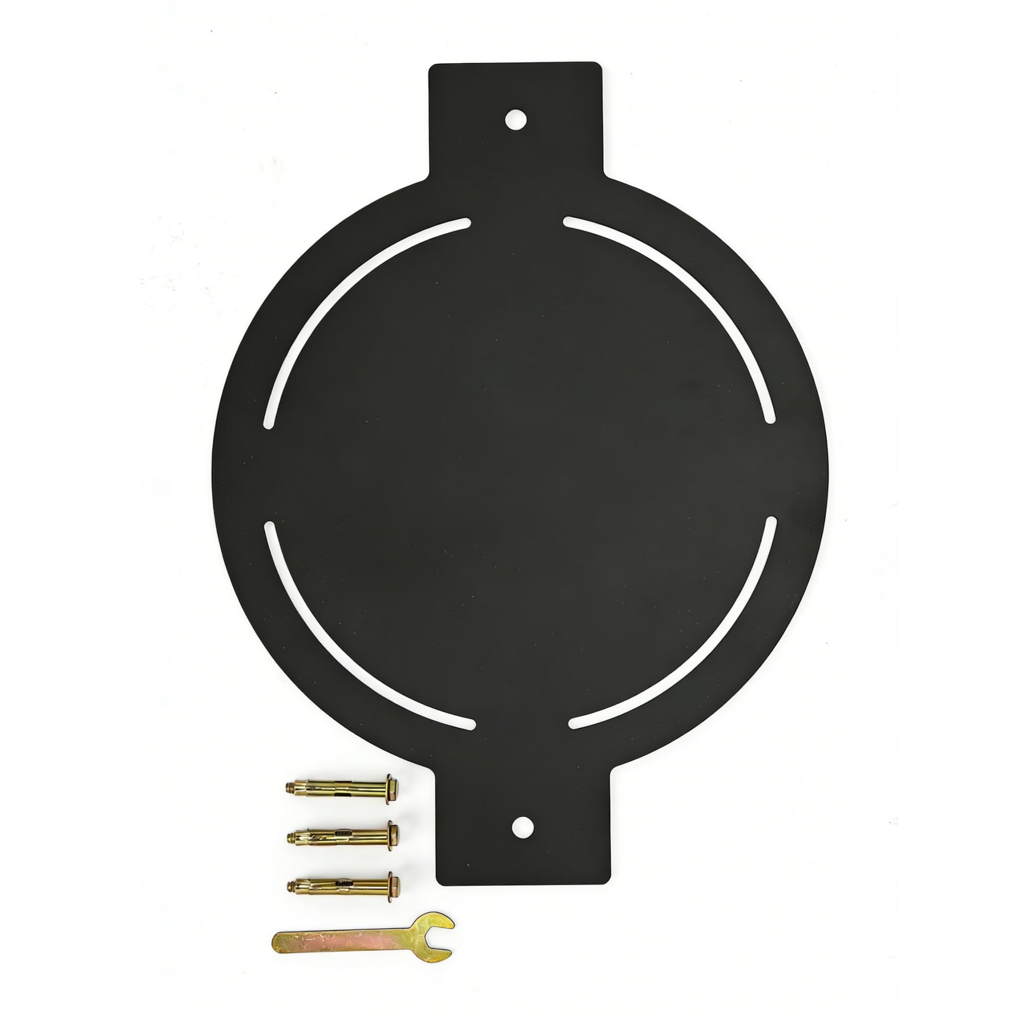 Cible de balle murale 40 x 30 cm - Cible d'exercice en acier avec revêtement en poudre noire - Avec boulons d'ancrage pour salle de sport et fitness - Balle de squash - 40 x 30 cm - Noir