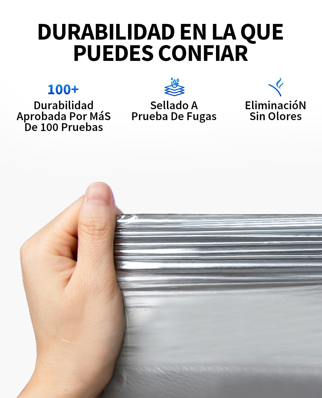 PETKIT Bolsa de arena para gatos PUROBOT Ultra autolimpiable, 4 rollos, gran capacidad, bolsas de basura para areneros autolimpiables