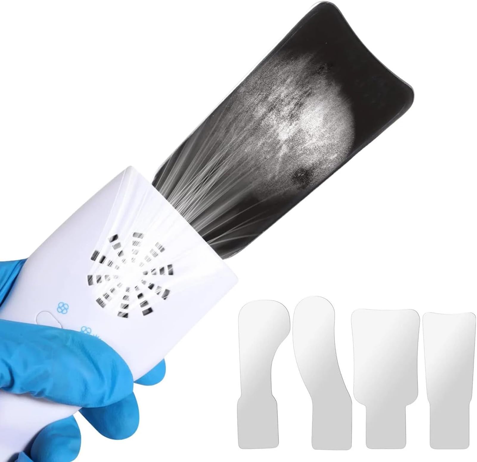 Dentystyczne przeciwbolne lustro doustne z lekkim światłem ortodontycznym Fotografię dentystyczną podwójne reflektor reflektora