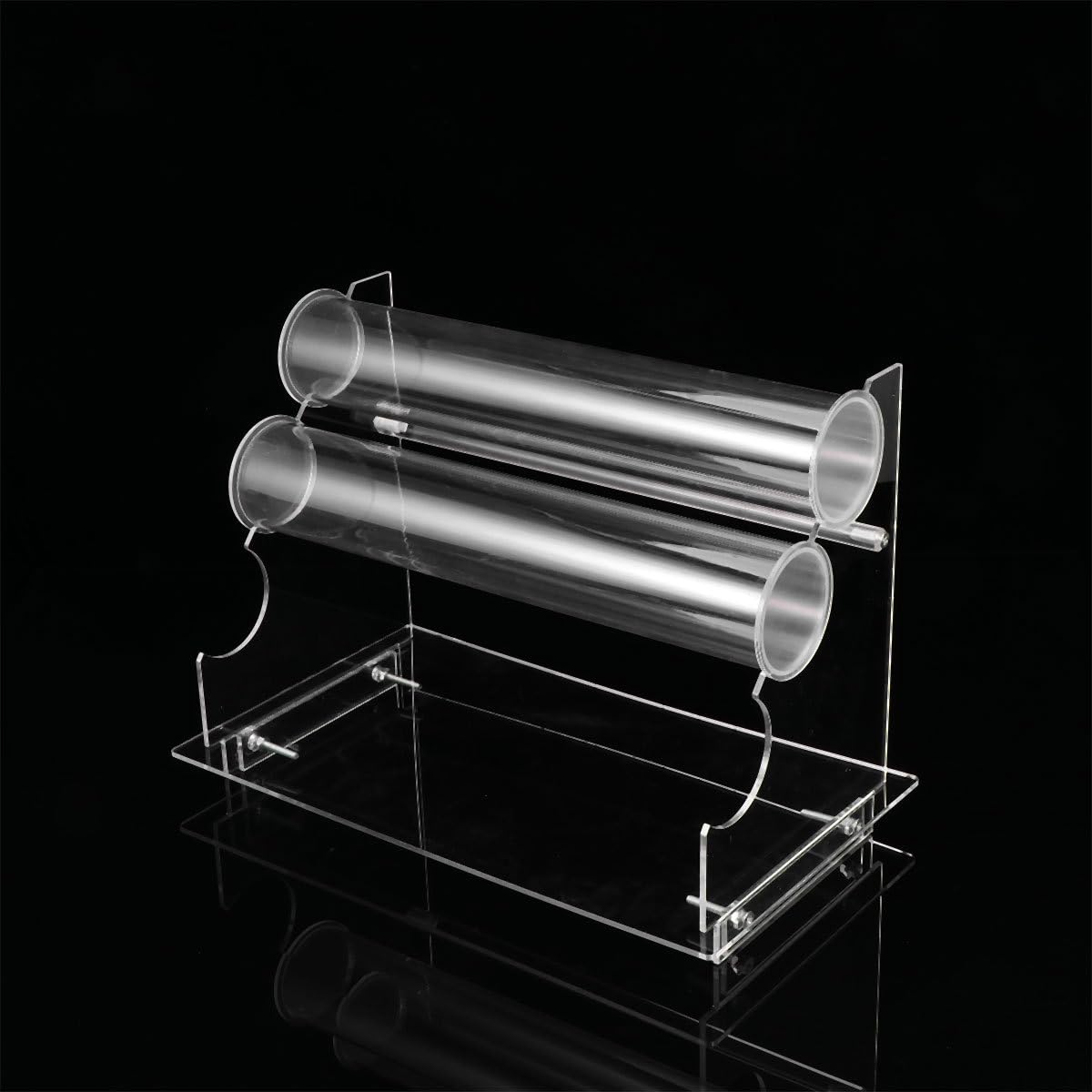 Uonlytech Soporte Acrílico de Niveles Diseño Transparente para Pulseras y de Niveles Protege Joyas y Organiza Accesorios para Pulseras y Adecuado para Escritorio o Gabinete