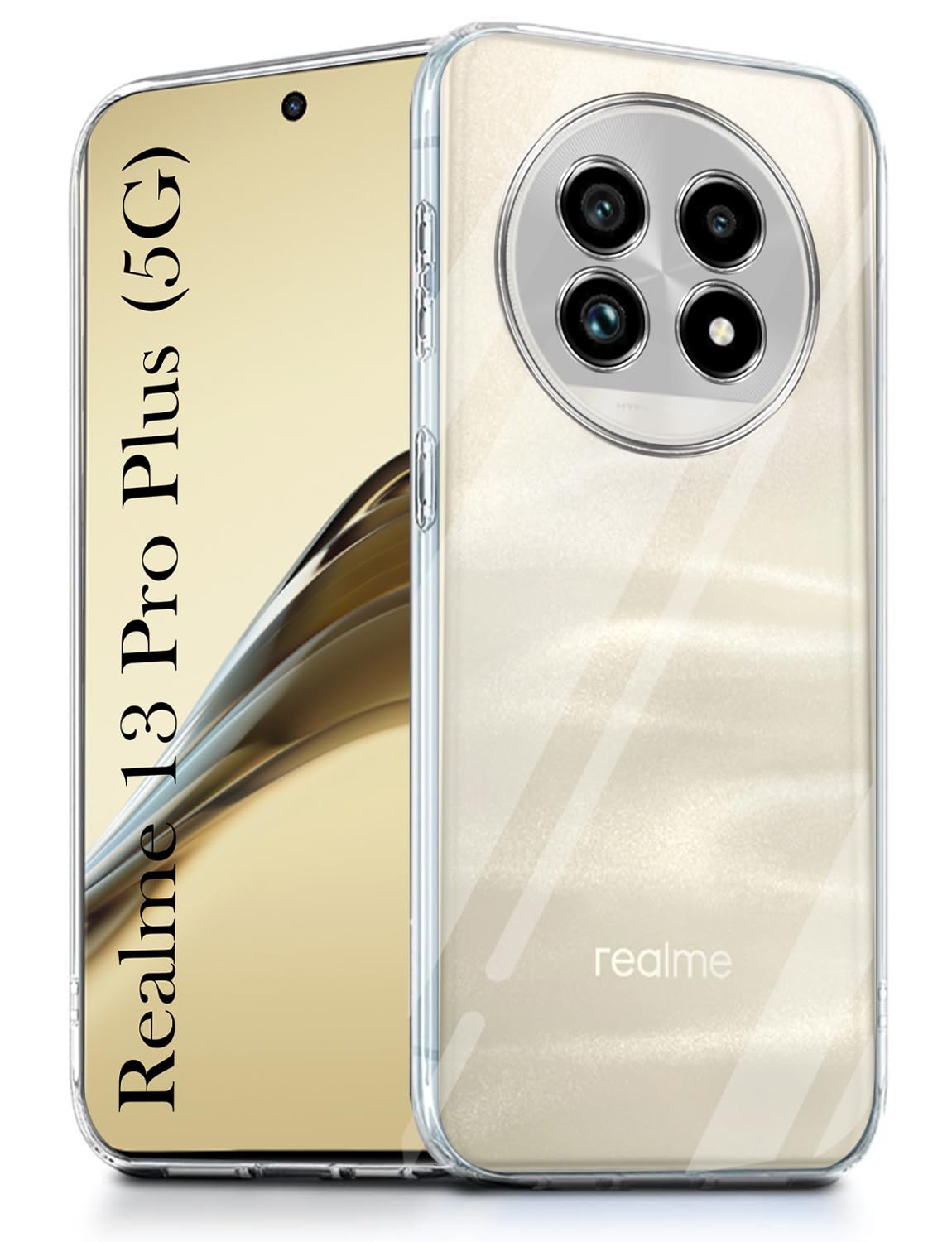 Jkobi Back Cover for Realme 13 Pro Plus 5G (Silicone Clear Shockproof Case with Camera Protection | Soft and Flexible | Transparent) (B0DBHMD6XD) Amazon Price History, Amazon Price Tracker