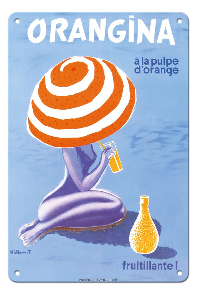 Amazon.com: Pacifica Island Art Orangina - Orange Sparkling Soda