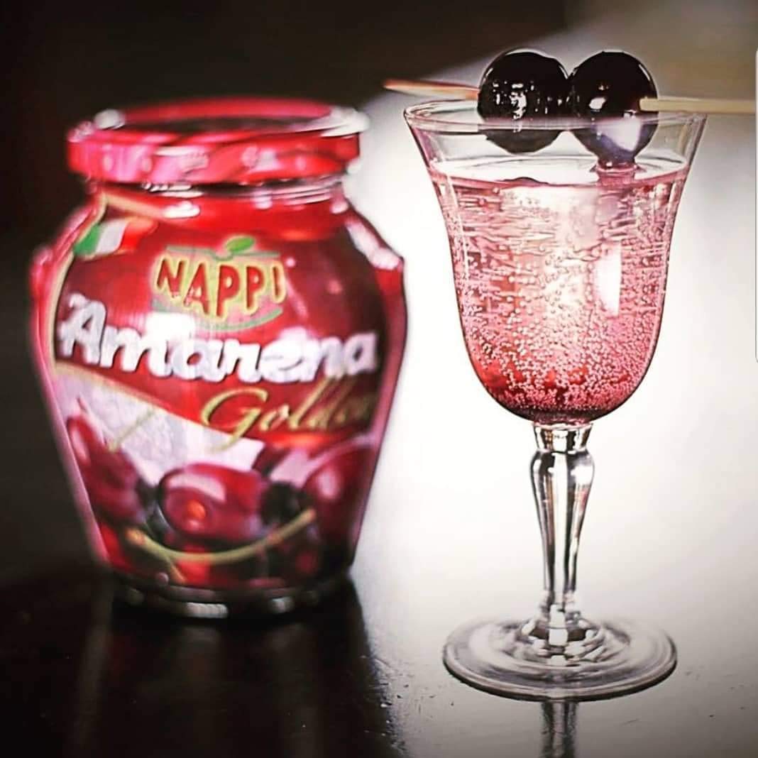 Cerises Amarena en sirop pour dessert glace pâtisserie gâteau cocktails 460 grammes