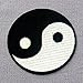 Yin Yang Chinese Taoism Symbol Embroidered Badge Iron On Sew On Patch