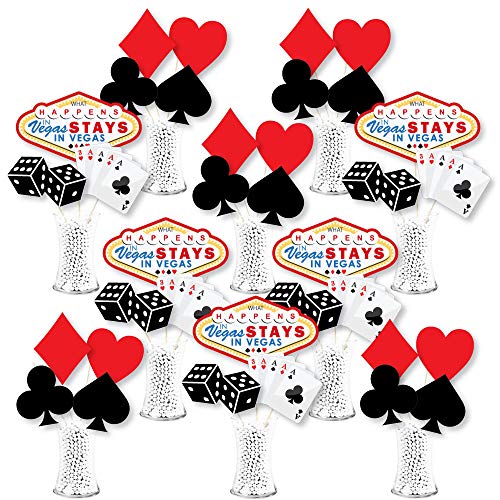 Bâtonnets Las Vegas Casino pour combler le vide de vos tables et réussir votre soirée à thème