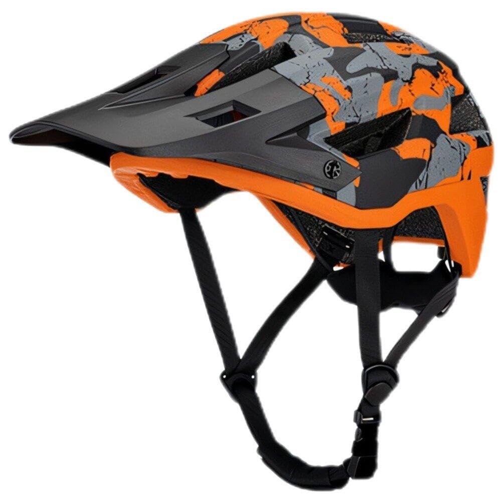 Kask rowerowy górski, oddychający, regulowany, kask rowerowy dla dorosłych, MTB, kask rowerowy z paskiem, akcesoria jeździeckie dla mężczyzn i kobiet