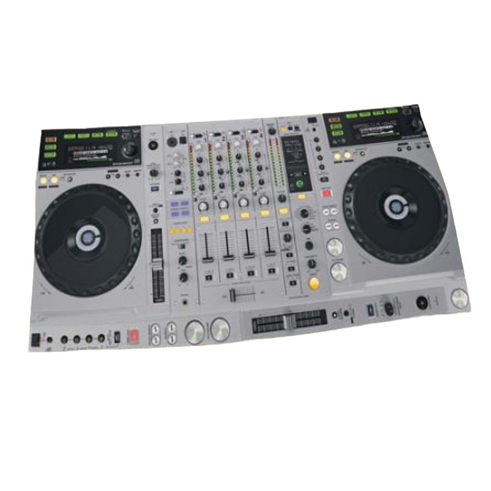 LanS Quick-drying beach towel 3D creative music DJ disc player, beautiful fashion 3D digital printing bath towel, picnic mat, outdoor cushion microfiber towel