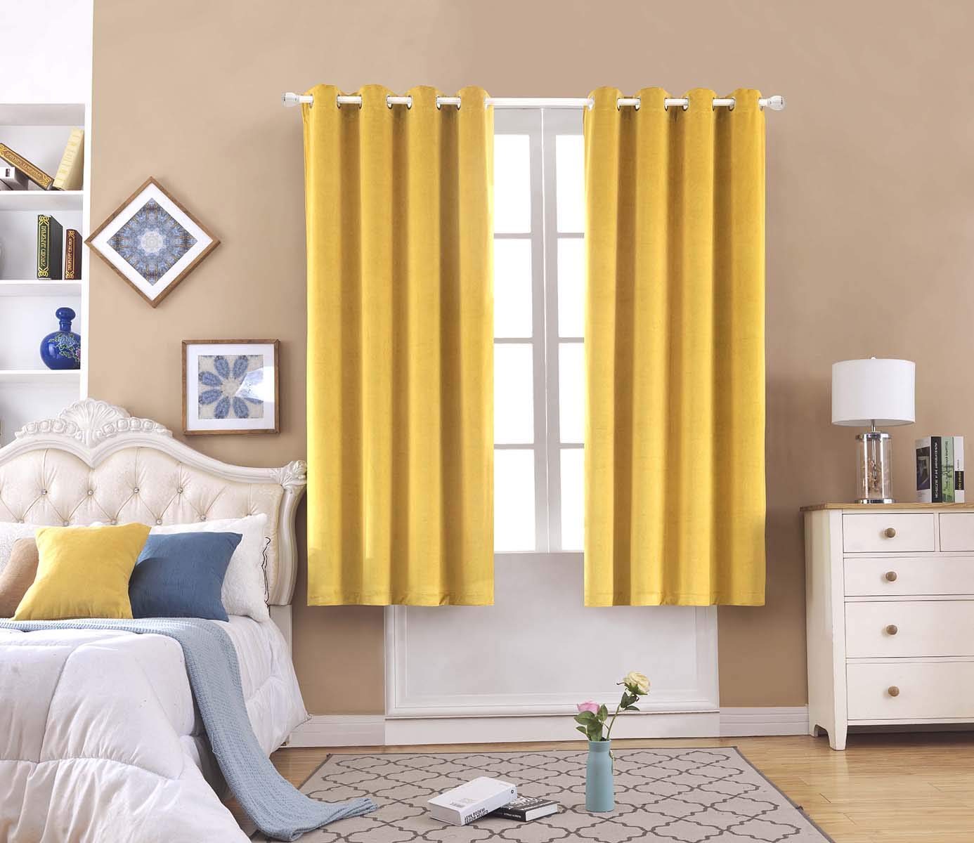 Ready Made Velvet Curtains Curtains & Drapes