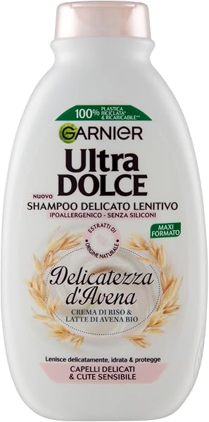 Garnier ULTRA DOLCE Shampoo Delicato D'Avena, 300 ml - 1