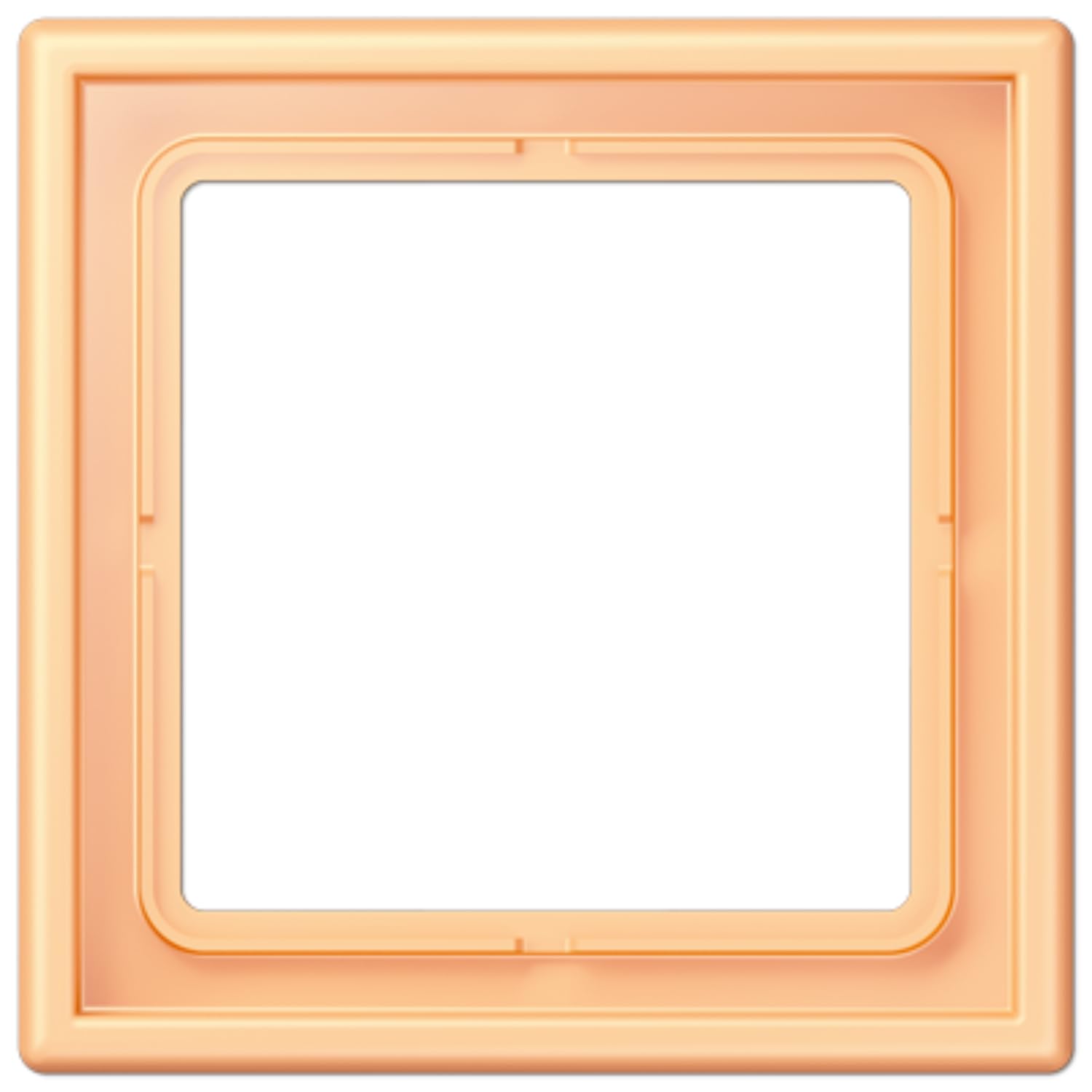 Cadre simple LC4320P JUNG LC981258 pour masquer les défauts d'encastrement
