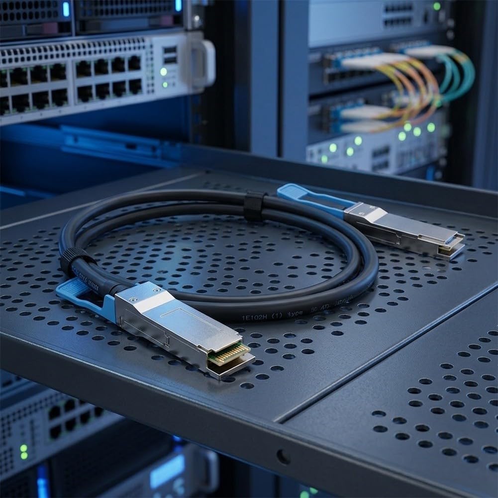 FABULETTA 100G QSFP28 - Gruppo di cavi passivo in rame ad alta velocità per router in fibra ottica
