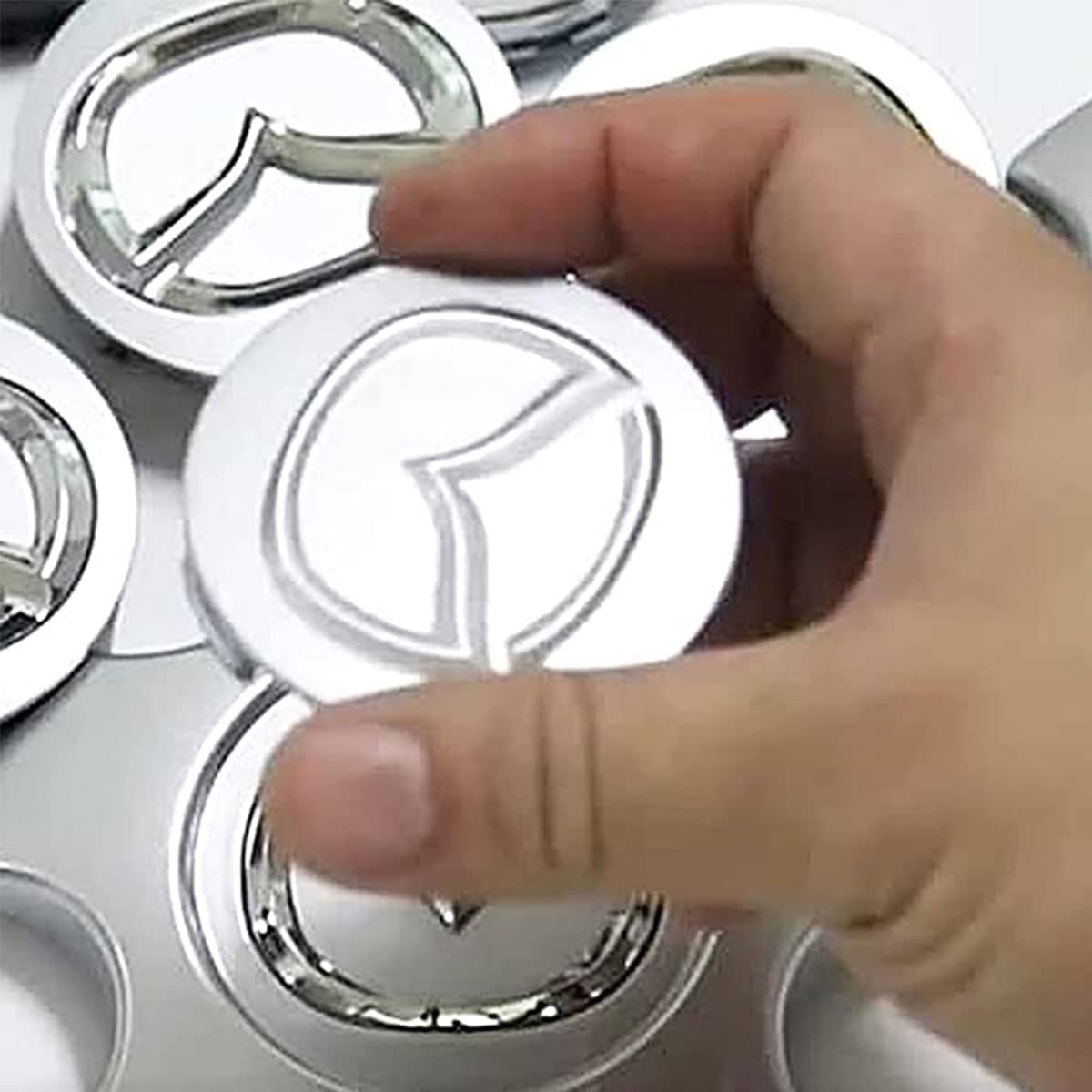 Moyeux De Roue,Centre De Roue De Voiture Avec Autocollants, Couvercle De Moyeu, 56-60mm, 4 Pièces, Pour Fiat - Type Sticker-Fiat - Auto