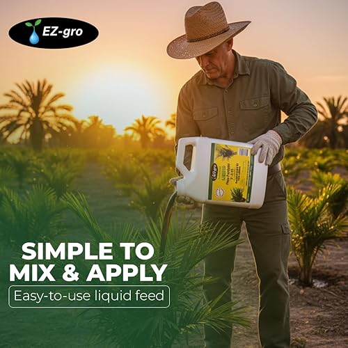 Miniatura 7 de EZ-GRO 17-5-24 - Fertilizante líquido para palmeras - Perfecto para palmeras de interior y exterior, fertilizante de palma mejorado con