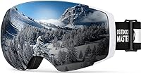 Vista 11 de OutdoorMaster Gafas de esquí PRO – sin marco, lente intercambiable, 100% protección UV400, gafas de nieve para hombres y mujeres
