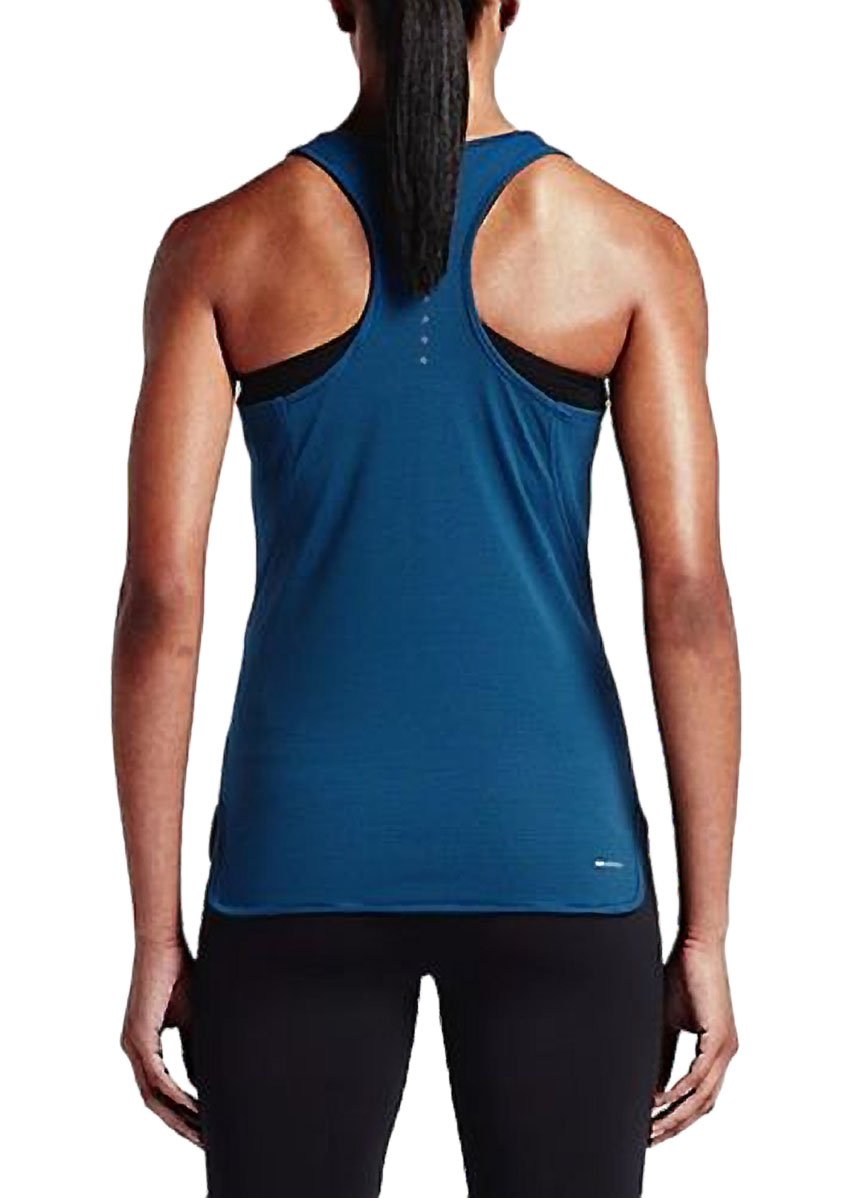 Nike AEROREACT Tank - T-shirty dla kobiet niebieski