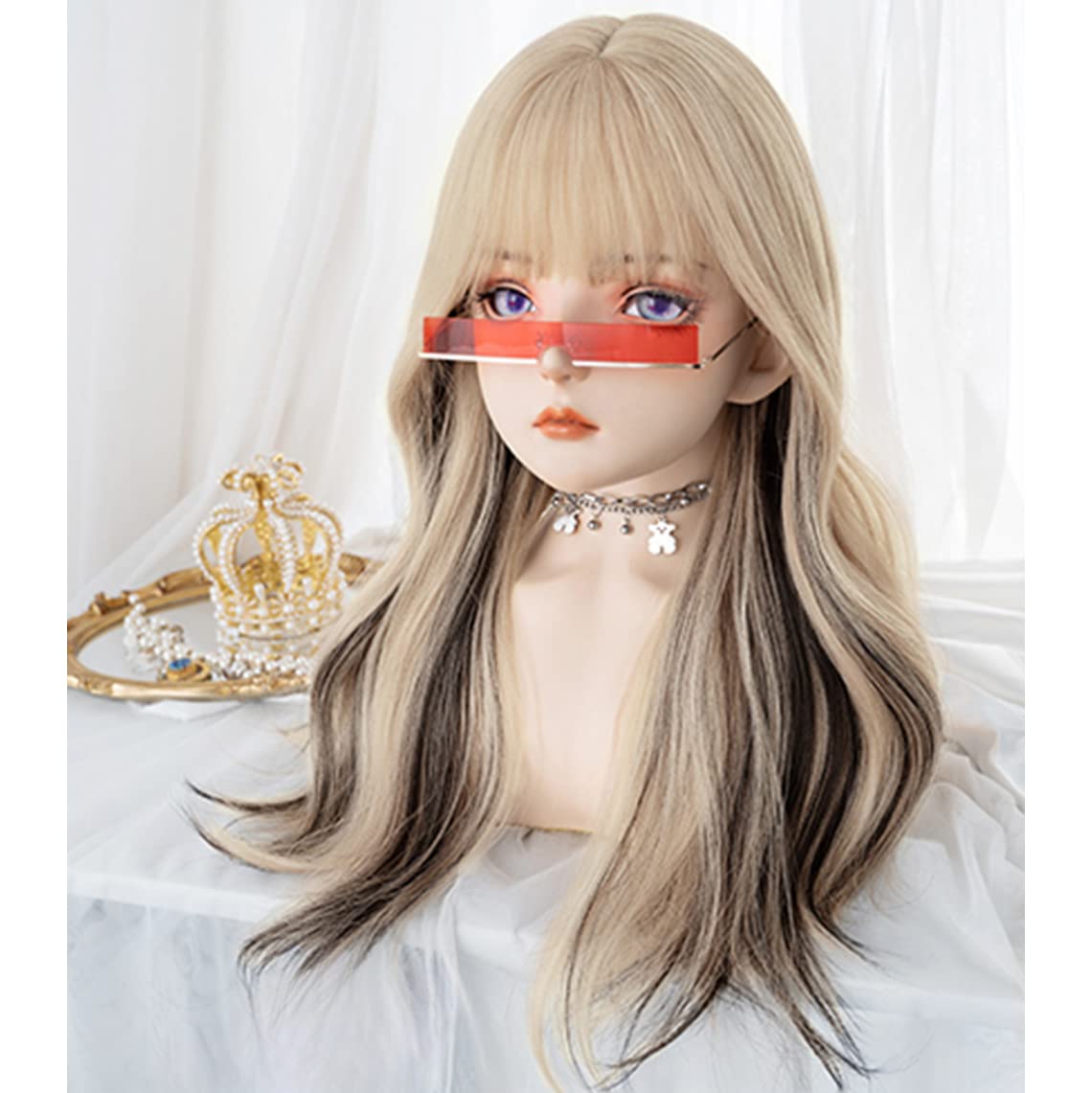 Amazon.co.jp: ウィッグ ロリータ ゴスロリ ゴシック 原宿風 GAL系