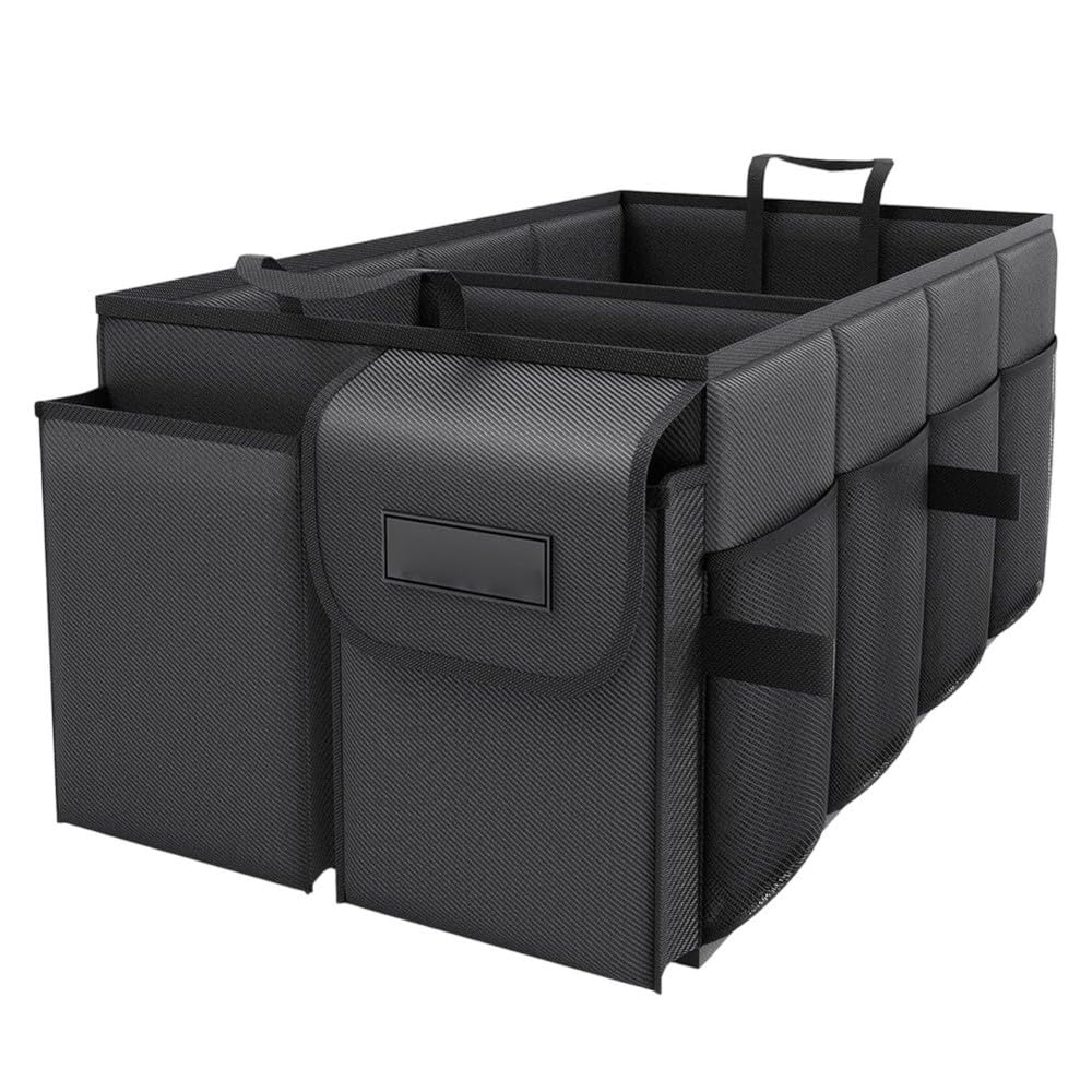 Onchdbfhuu Sturdy Trunk Organizer-for Car Organizer, Foldable Design for SUV& Sedan Models, for Car Accessories Storage Solution