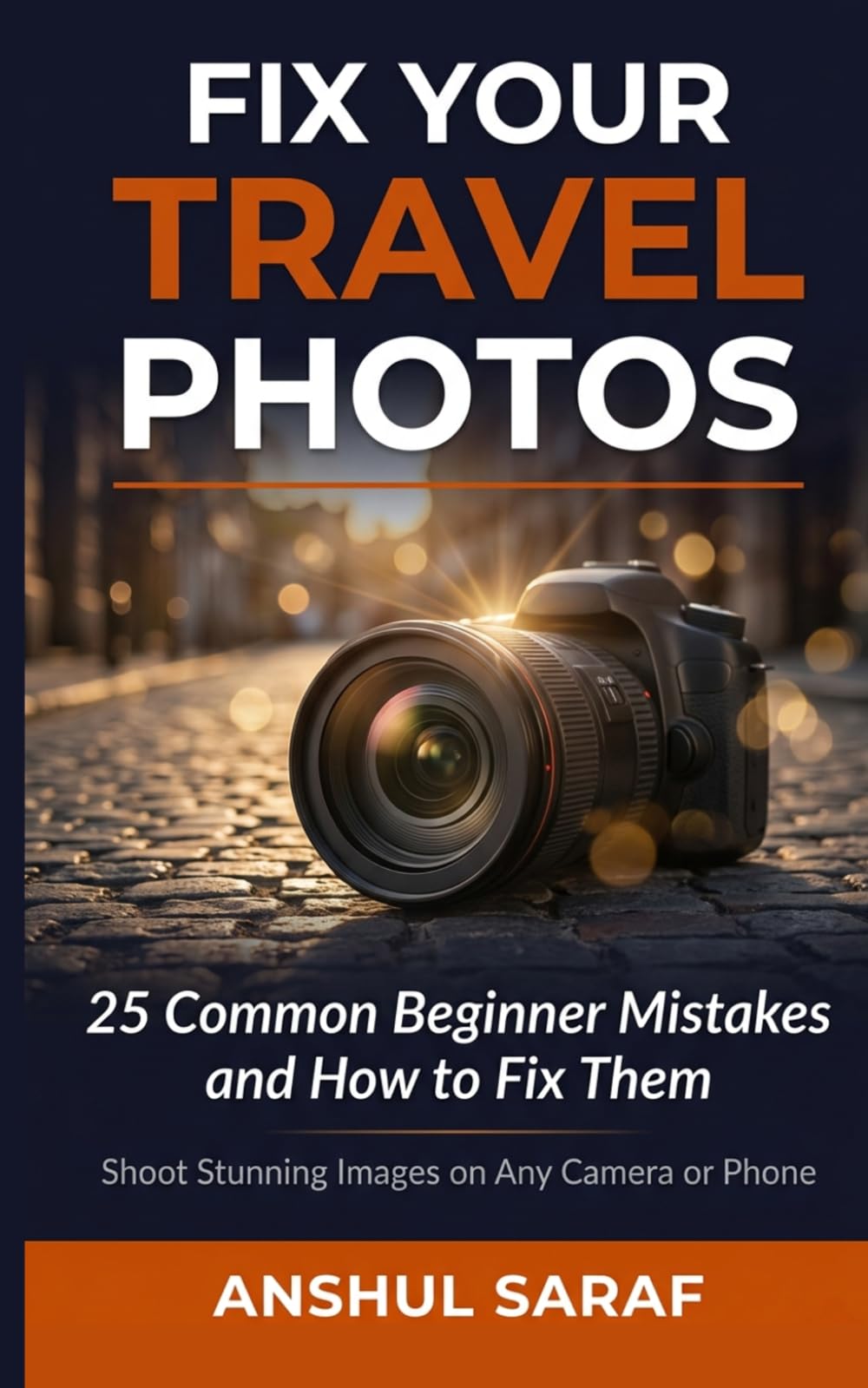 Fix Your Travel Photos: 25 Common Beginner Mistakes and How to Fix Them — Shoot Stunning Images on Any Camera or Phone, Master Light, Composition & ... The Ultimate Pocket Guide for Beginners)