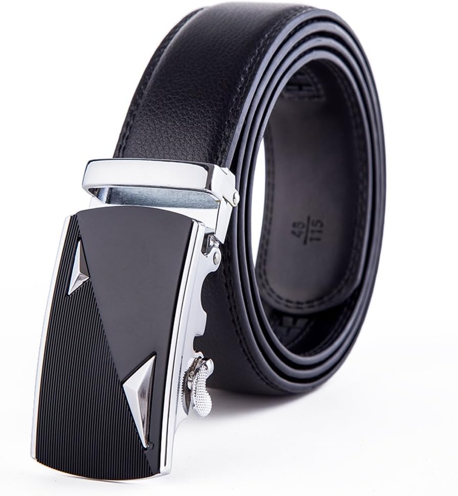 Riccho Men's Up to 44" waist size Black Silver Pattern Design