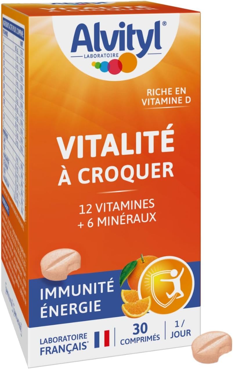 Alvityl Avis : Comprimés à Croquer Vitalité avec 12 Vitamines et 6 Minéraux pour Adultes – Test et Guide d’Achat Alvityl Avis : Comprimés à Croquer Vitalité avec 12 Vitamines et 6 Minéraux pour Adultes – Test et Guide d’Achat
