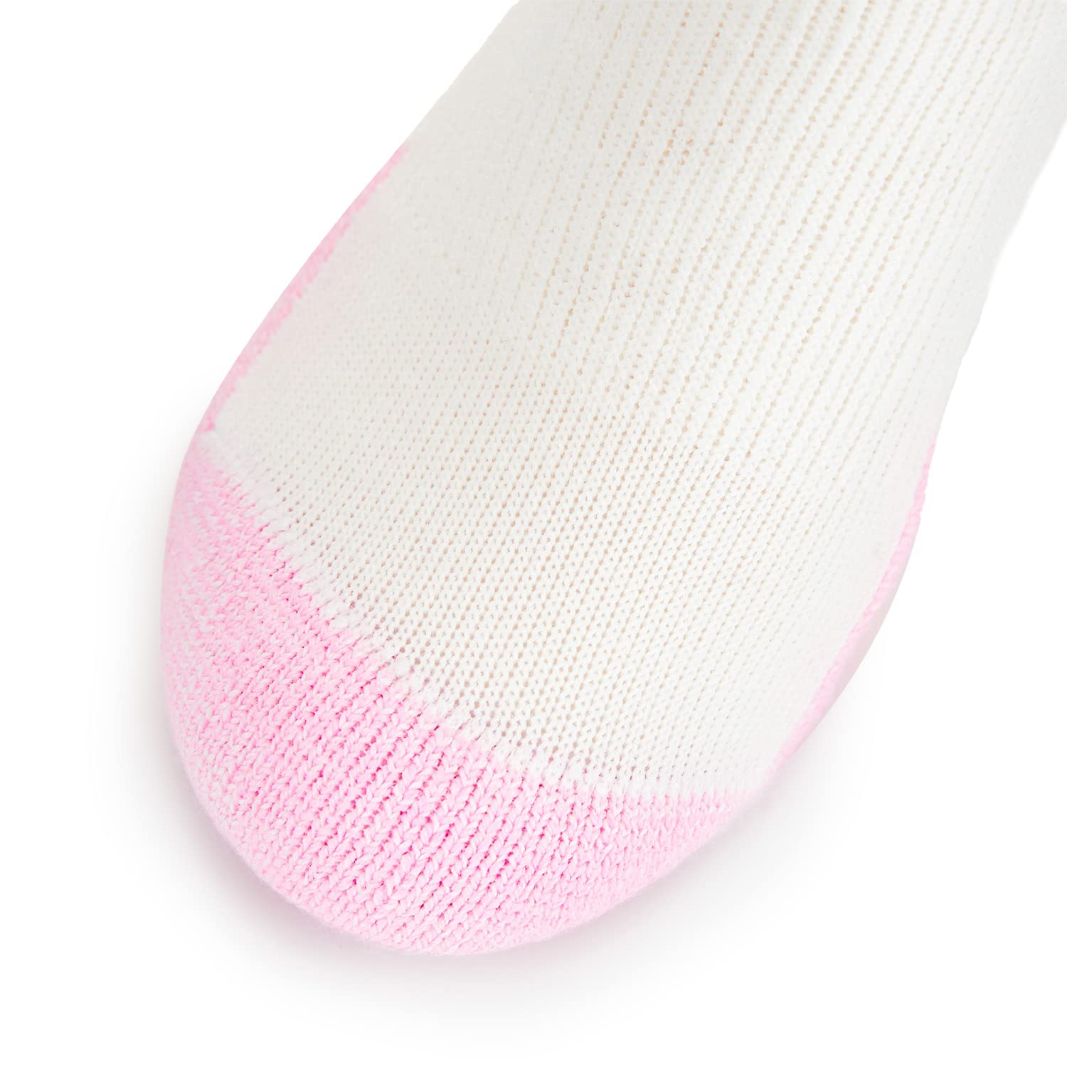 Thorlos DWMXW10235 Distance Walking Socks, Women's Size 10 (White/Pink) image 4 of 5 B0027Z4IEK