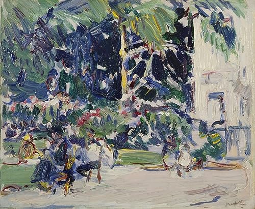 Affiche Les jardins du Luxembourg Peploe pour salon chic toile SERENDIPITP 50x70