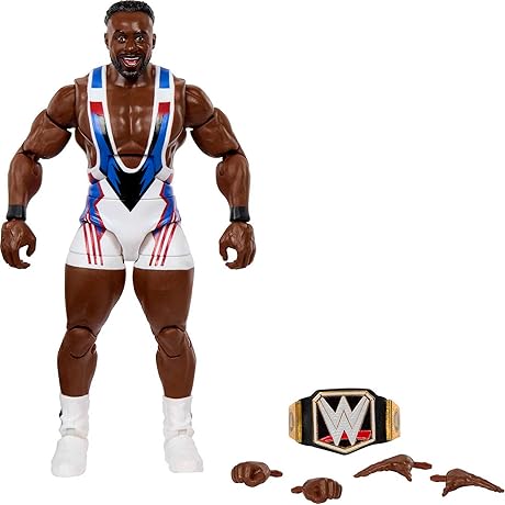 WWE Big E Elite Collection Action Figure: Embody the Power and Charisma...