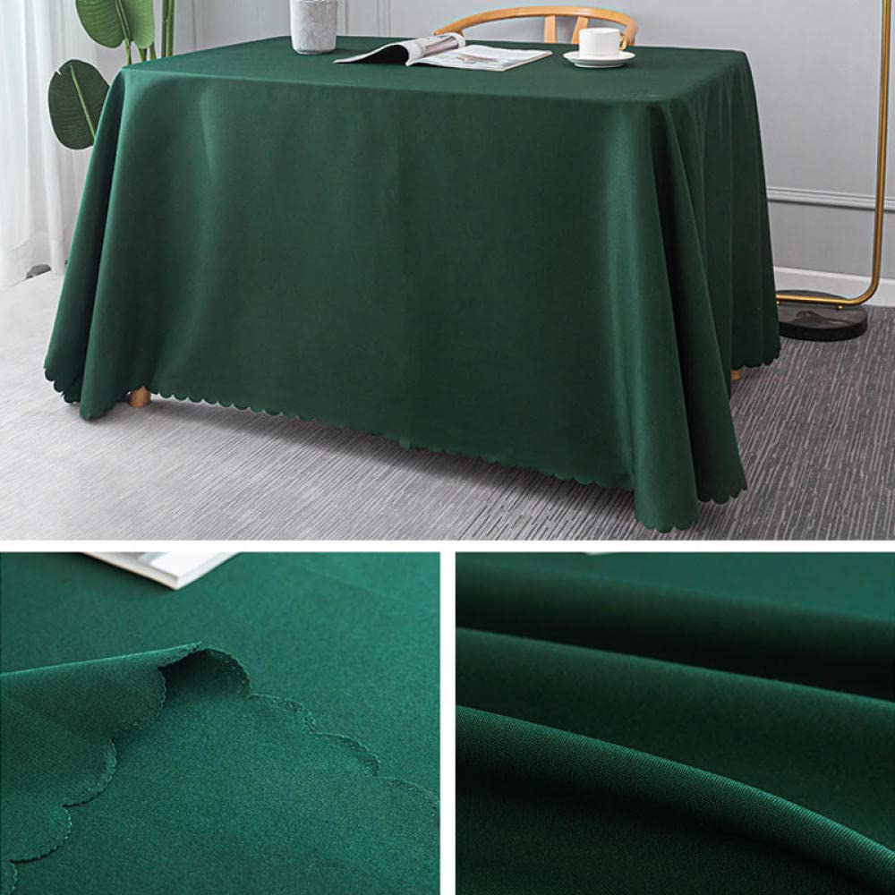 Mantel para Mesa de Cocina o Salón Hojas Rectangular Resistente Al Desgaste Duradero Lavable Diseño de Comedor Decoración del Hogar Dorado 200 × 260cm