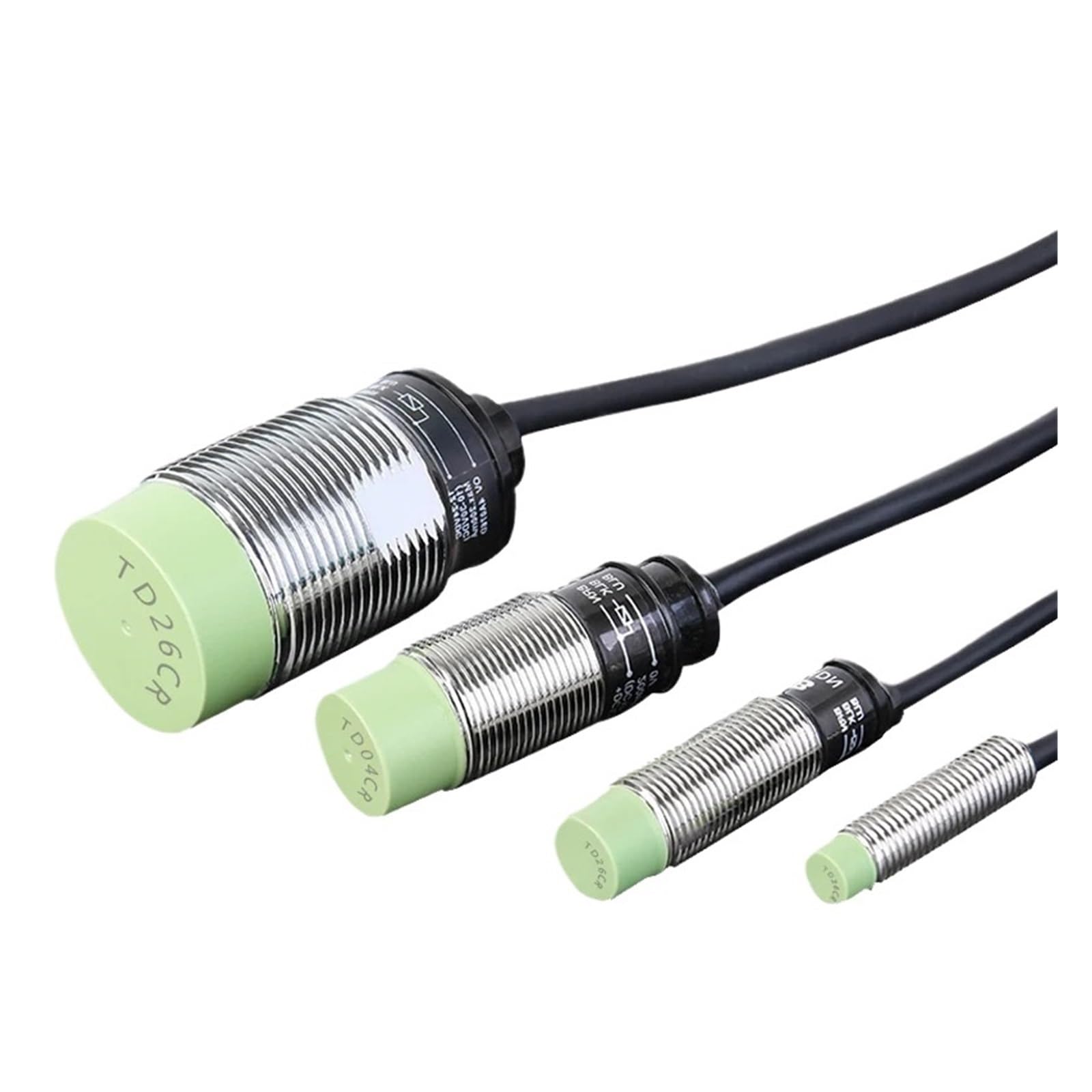 Zoz03y0 Pr12-2Dn Proximity Switch Inductive Proximity Sensor Pr08-2Dn 2Dp Pr12-4Dn Pr18-8Dn Detection Distance M8 M12 M18 Npn/Pnp No/Nc (Pr12-2Dn)