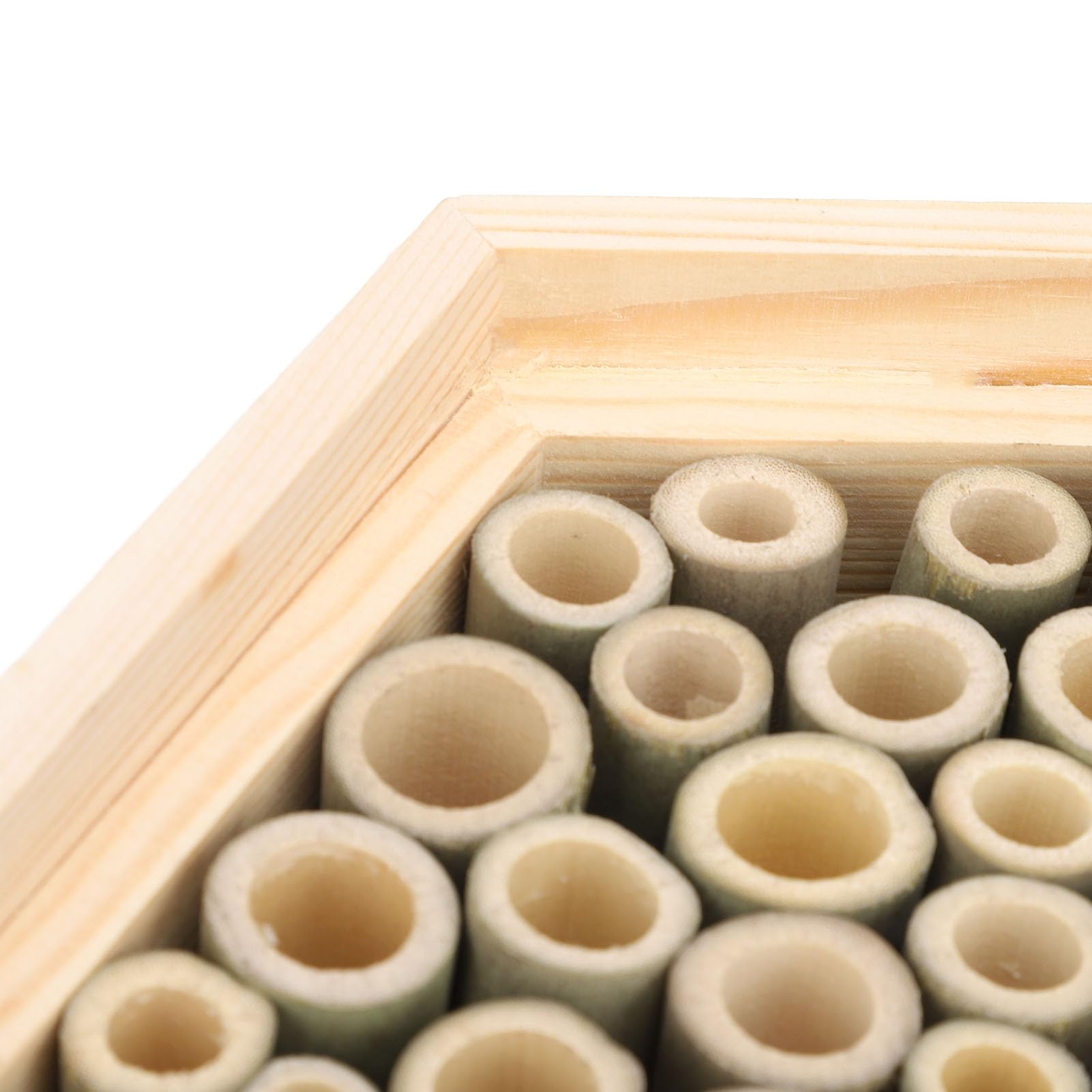 SIXRUN La Casetta per Api in Legno da Esterno Protegge e Attira le Api per La Produzione di Frutta Nei Frutteti