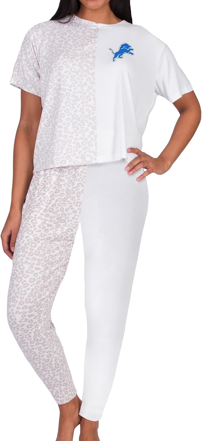 Concepts Sport Women's NFL Brightside Top & Pants Sleep Set