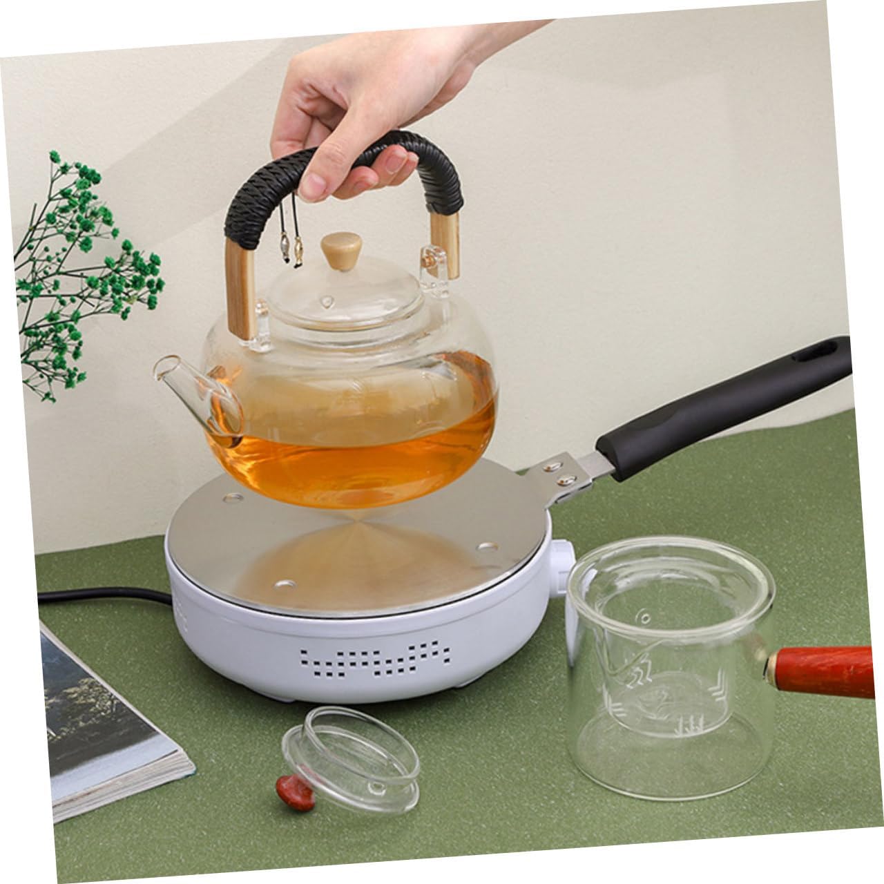 SHOWERORO Stainless Steel Induction Plate Adapter Induction Hot Plate Gas Stove Disk