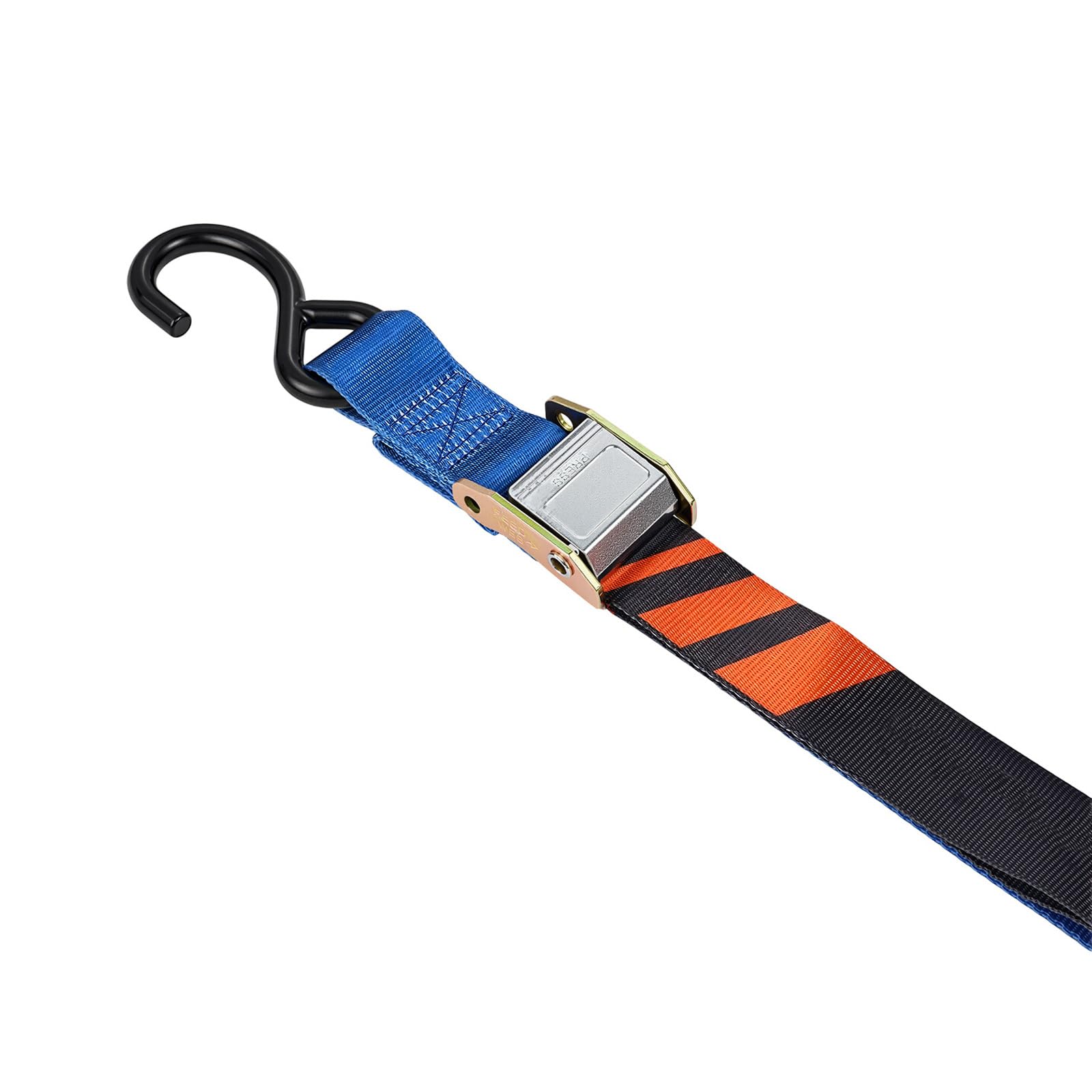 Sangle de sécurité pour Bagages, Sangle tissée de 38mm pour avec Crochets métalliques, Aide à l ' arrimage réglable pour Le Transport