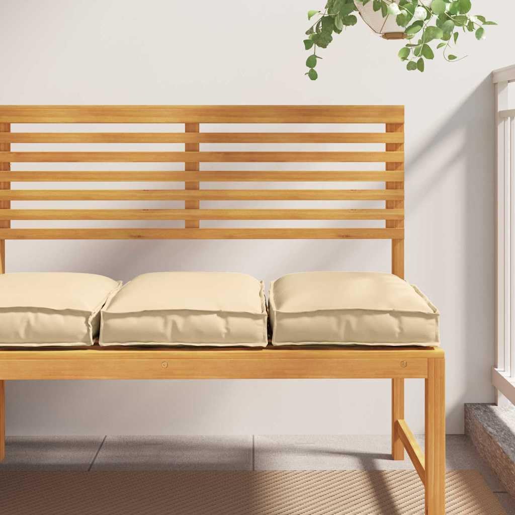 Coussin Carré Beige 40x40 Anti Tache et Humidité pour Chaise