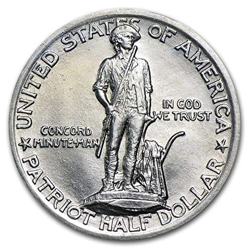 1925 LexingtonConcord Sesquicentennial Half Dollar 50¢ About Uncirculated at Amazon's