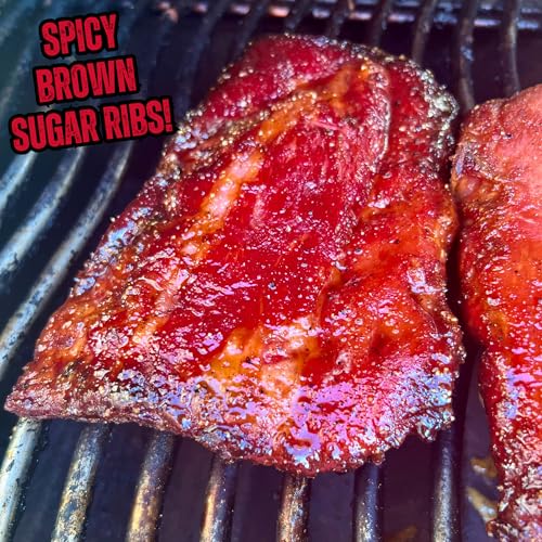 Image of Runnin' Wild Spicy Brown Sugar Seasoning - Sweet Heat BBQ Rub for Ribs, Pork, Chicken, Fish & Veggies | Brown Sugar Blend with Bold Spices & Natural Smoke Flavor | All-Purpose Grill & Cooking Seasoning, 5.7 ounces